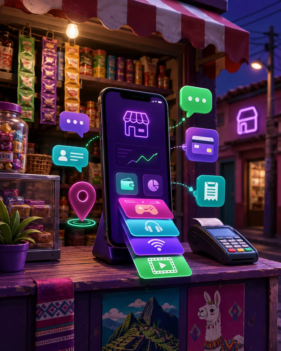 Distribuidor atendiendo en bodega y por WhatsApp